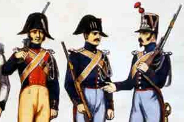 La gendarmerie nationale fait son retour à Villeréal avec la Seconde République. - © Gallica-BnF